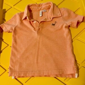 Janie & Jack Orange Polo Shirt